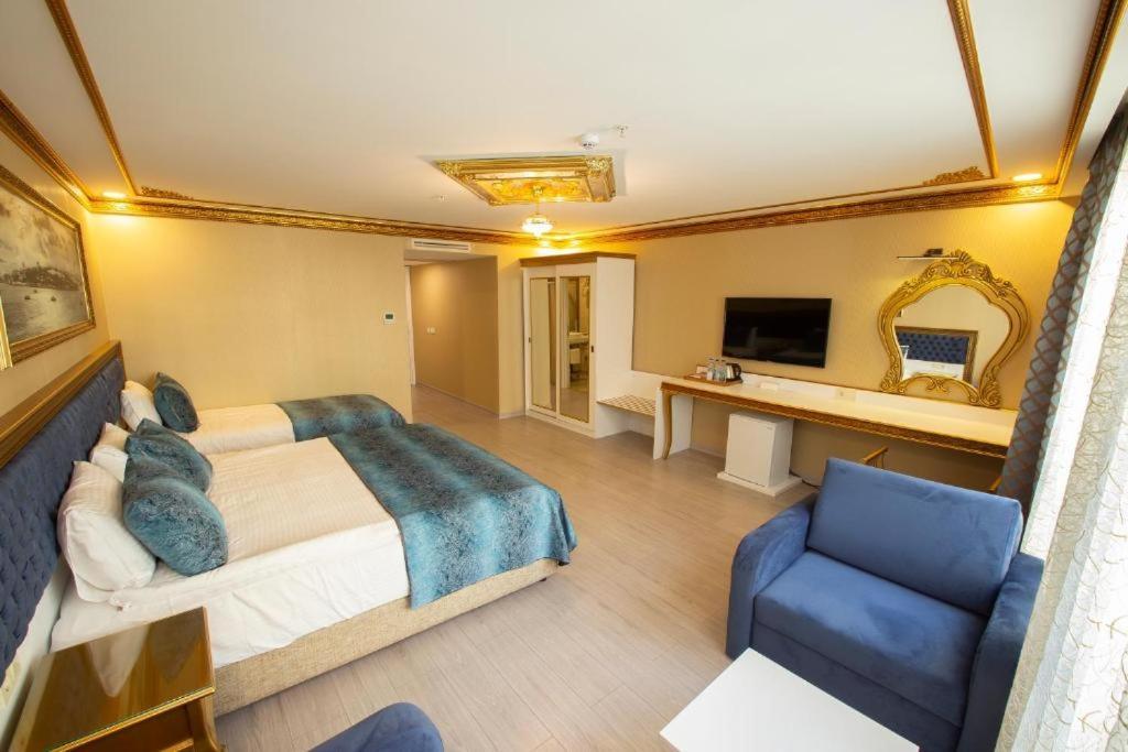 Phosphorion Hotel Istambul Exterior foto A room at the hotel