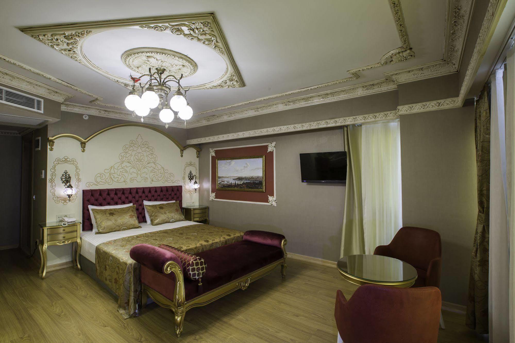 Phosphorion Hotel Istambul Exterior foto A bedroom in the hotel